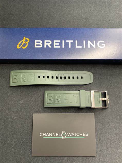 22mm breitling buckle|Breitling rubber straps.